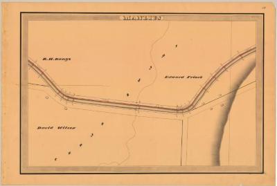 Erie Canal Survey, Manlius showing Wilcox, Frinck and Cedar Swamp