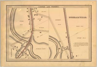 Erie Canal Survey, Lenox and Verona showing Durhamville and Oneida Creek 