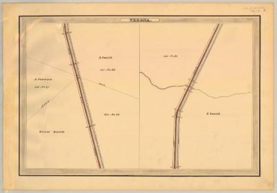Erie Canal Survey, Verona showing Smith and Vroman 