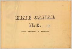 Erie Canal Survey, Volume six, Erie Canal No. 6 from Camillus to Canastota