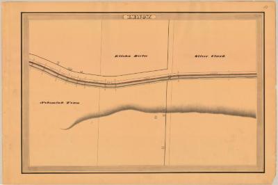 Erie Canal Survey, Lenox showing Beebee and Clark