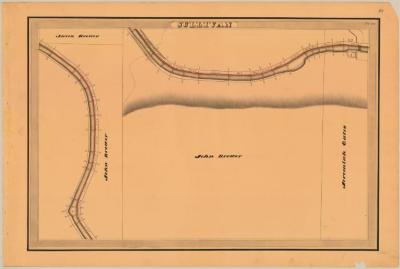 Erie Canal Survey, Sullivan showing Brower and Gates