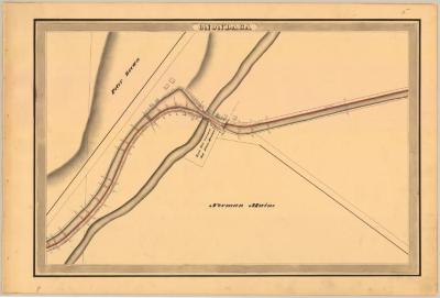 Erie Canal Survey, Onondaga showing Brown and Lock Lot