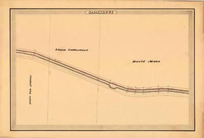 Erie Canal Survey, Camillus showing Sutherland and Mann