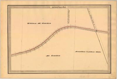 Erie Canal Survey, Onondaga showing McCracken and White
