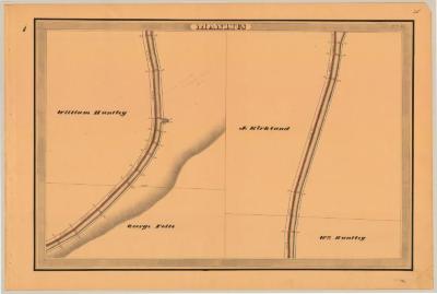 Erie Canal Survey, Manlius showing Folts and Kirkland