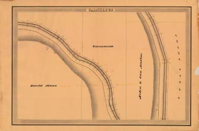 Erie Canal Survey, Camillus showing Garnsworth and Cedar Swamp