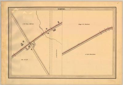 Erie Canal Survey, Lenox showing Van Alstine and DeFerriere 