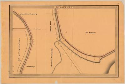 Erie Canal Survey, Manlius showing Tarpeny and Sword