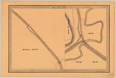 Erie Canal Survey, Manlius showing Olcott and Kelly