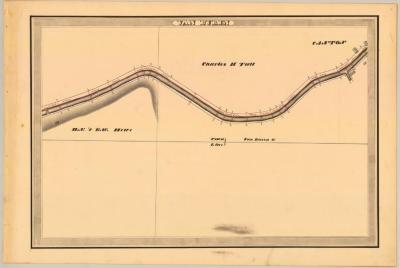 Erie Canal Survey, Van Buren showing Howe and Tull