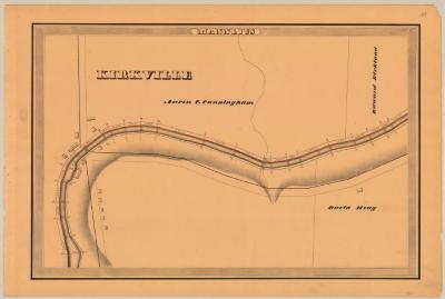 Erie Canal Survey, Manlius showing Kirkville