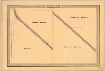 Erie Canal Survey, Camillus showing Monroe and Wheaton