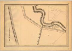 Erie Canal Survey, Rome showing Mohawk River and Feeder to the Erie Canal 