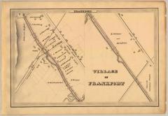 Erie Canal Survey, Frankfort showing Village of Frankfort 
