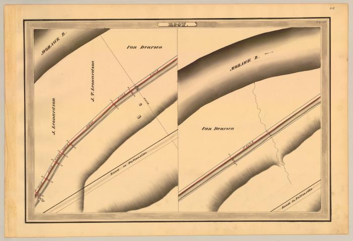 Erie Canal Survey, Root showing Leonardson and Van Deursen 