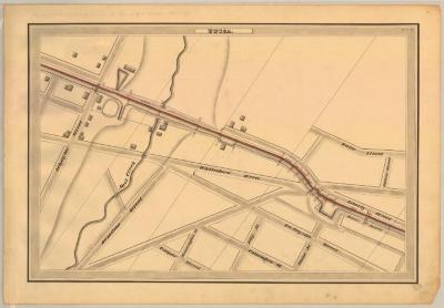 Erie Canal Survey, Utica showing Streets and Nail Creek 