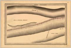 Erie Canal Survey, Root showing pond and Road to Fultonville 