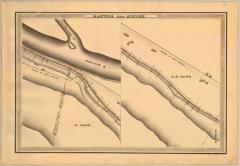 Erie Canal Survey, Danube and Minden showing Town Line and Smith 