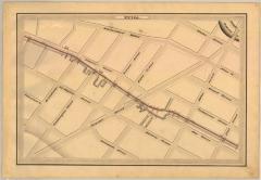 Erie Canal Survey, Utica showing Genesee Street and Liberty Street 