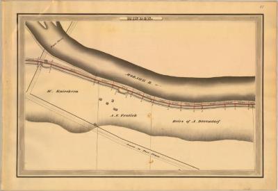 Erie Canal Survey, Minden showing Knieskern and Devendorf 