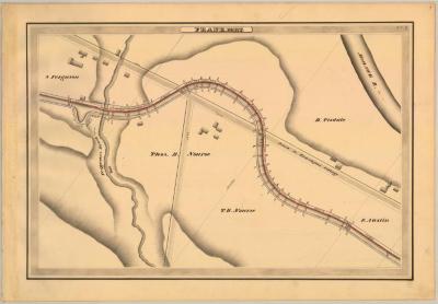 Erie Canal Survey, Frankfort showing Ferguson’s Brook 
