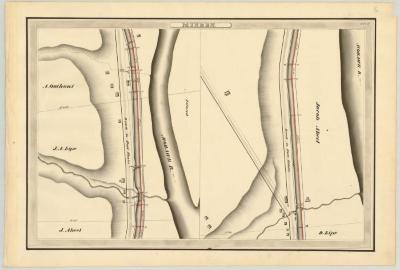 Erie Canal Survey, Minden showing Lipe and Abeel 