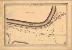 Erie Canal Survey, German Flatts showing the Mohawk River and Herkimer Flats 