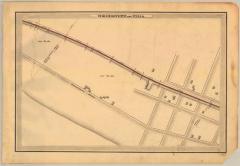 Erie Canal Survey, Whitestown and Utica showing Town Line and Whitesboro Road 