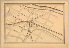 Erie Canal Survey, Utica showing Miller’s Basin and Mohawk River 