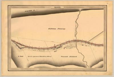 Erie Canal Survey, Root showing Willow Basin and Creek 