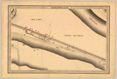 Erie Canal Survey, Canajoharie showing Dry Dock and Road to Spraker’s Basin 