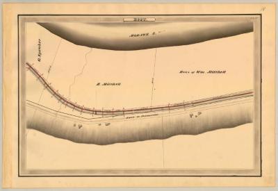 Erie Canal Survey, Root showing Spraker and Mitchell 