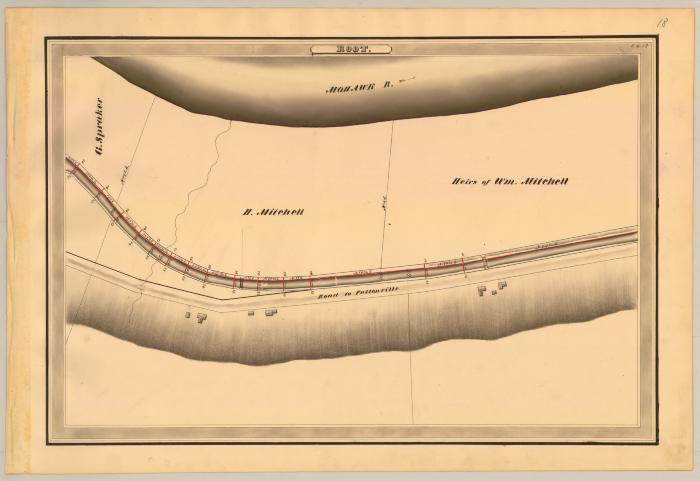 Erie Canal Survey, Root showing Spraker and Mitchell 