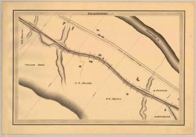 Erie Canal Survey, Frankfort showing Edee and Myers 