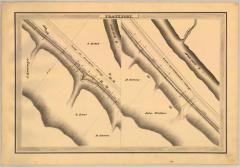 Erie Canal Survey, Frankfort showing two views of Canal 