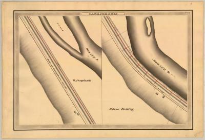 Erie Canal Survey, Canajoharie showing Verplank and Failing 