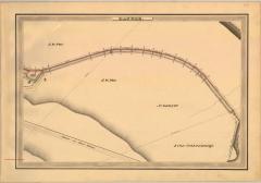Erie Canal Survey, Danube showing Road to Fort Plain and Nowandaga Creek 