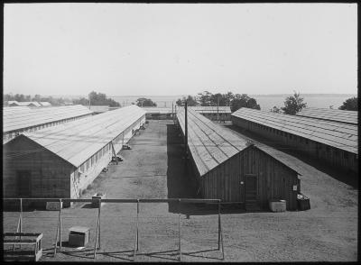 Plattsburgh Barracks: Temporary Barracks, Lake Champlain