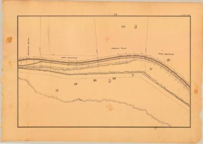 Chenango Canal Survey, Norwich showing Brown and Randall 