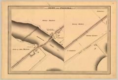 Erie Canal Survey, Glen and Florida showing Schoharie Creek and Road to Rotterdam 