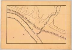 Chenango Canal Survey, Greene showing Lock No. 104, Hagerman’s Brook and Chenango River 