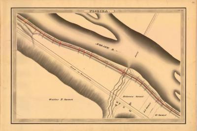 Erie Canal Survey, Florida showing Mohawk River and Swart 