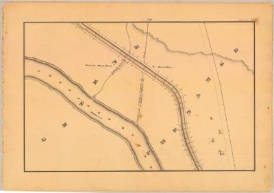 Chenango Canal Survey, Greene and Chenango showing Town and County Line 