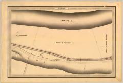 Erie Canal Survey, Glen showing Mohawk River and Road to Florida 