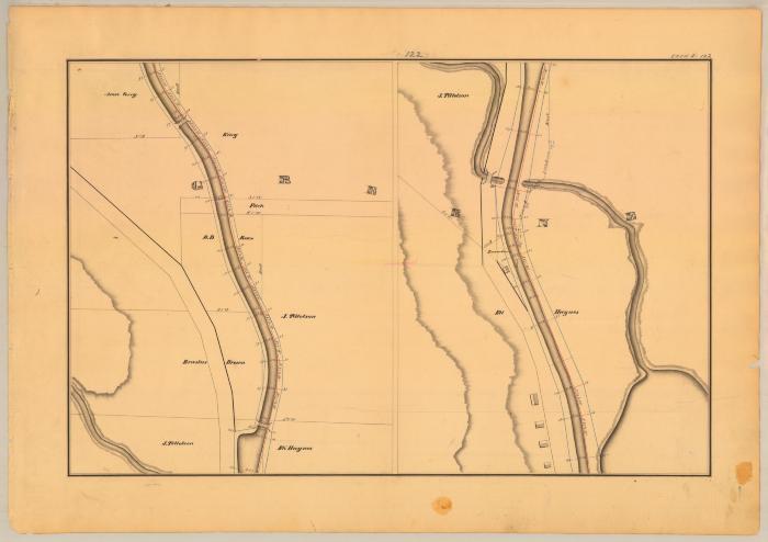 Chenango Canal Survey, Greene showing King and Haynes 