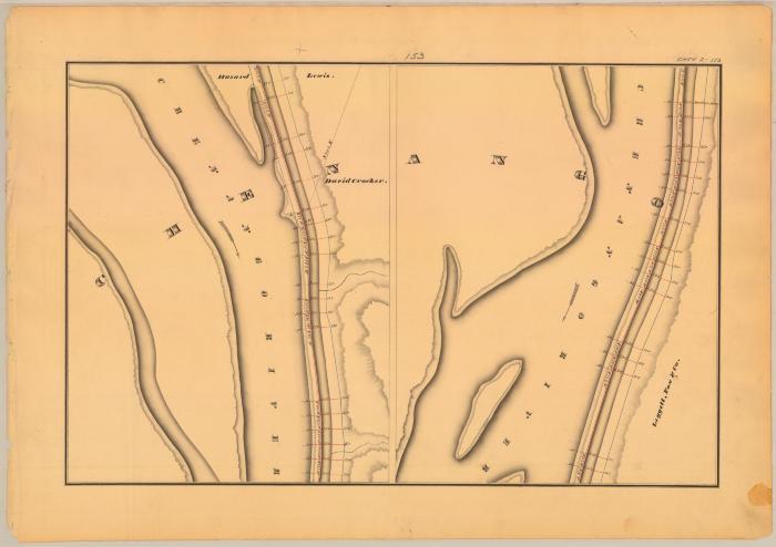 Chenango Canal Survey, Chenango showing two views of Canal, Crocker and Leggete 