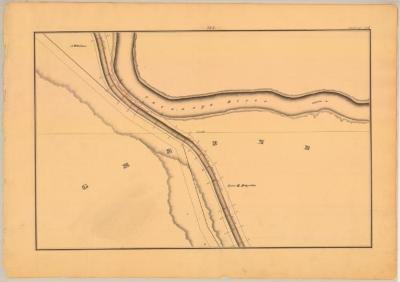 Chenango Canal Survey, Greene showing Tillotson, Edgerton and Chenango River 