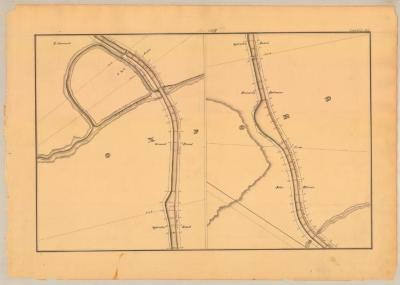Chenango Canal Survey, Oxford showing Balcome, Baird and Baird’s Brook 