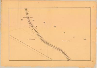 Chenango Canal Survey, Norwich showing Hicks, Terry and Lock No. 96 